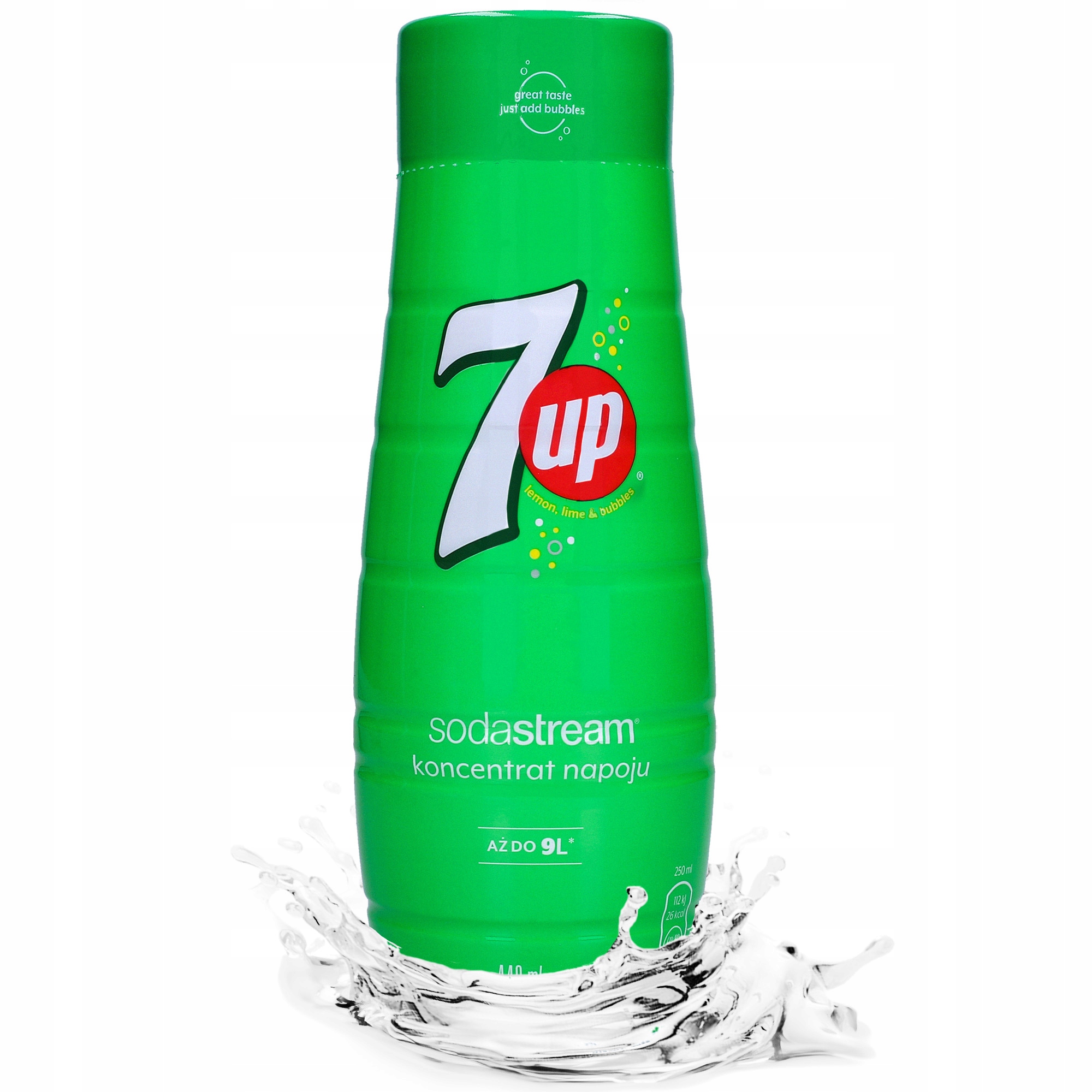 SodaStream 7up vodný sirupový koncentrát 440 ml